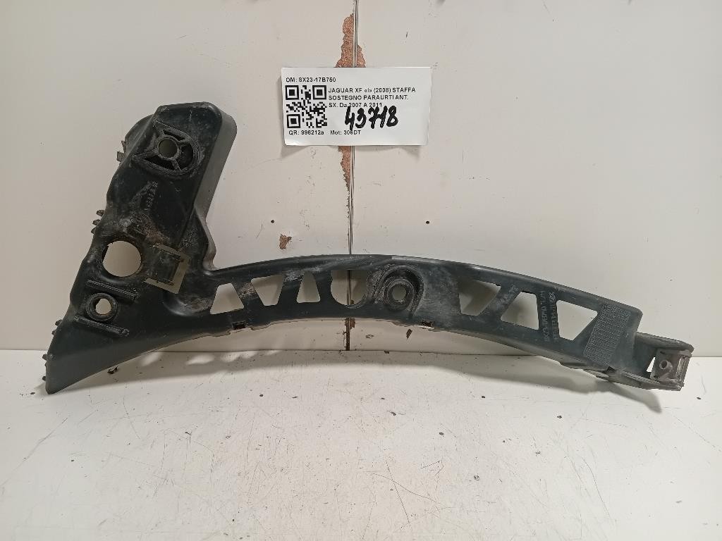 Staffa Sostegno Paraurti ANT SX 8X23-17B750 Jaguar XF I 2008