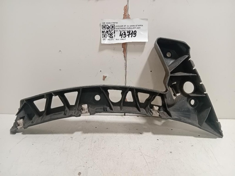 Staffa Sostegno Paraurti ANT SX 8X23-17B750 Jaguar XF I 2008