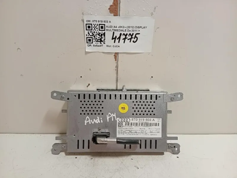Display Multimediale 8T0 919 603 A Audi A4 8K2 2012