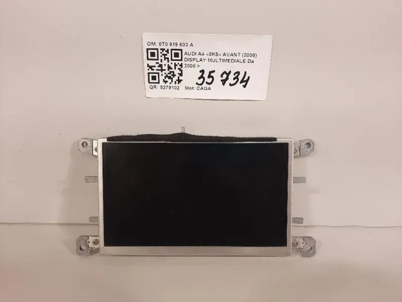 Display Multimediale 8T0 919 603 A Audi A4 8K5 Avant 2008