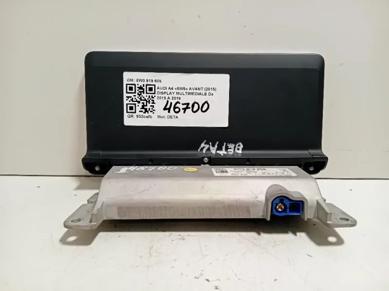 Display Multimediale 8W0 919 605 Audi A4 8W5 Avant 2015