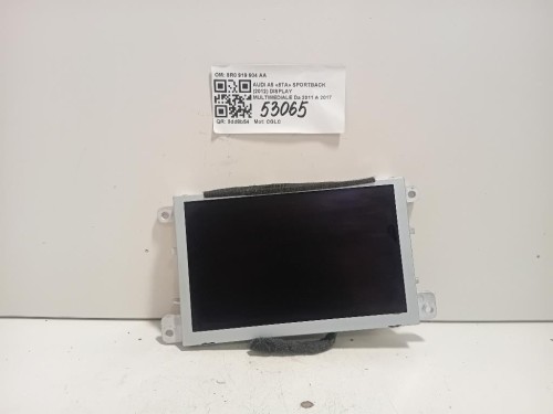 Display Multimediale 8R0 919 604 AA Audi A5 8TA Sportback 2012
