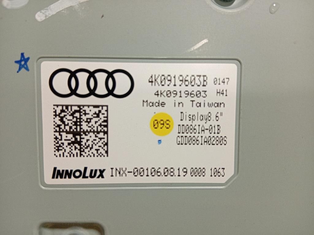 Display Multimediale 4K0 919 603 B DISPLAY SCHERMO ORIGINALE Audi A6 4GD Avant 2016