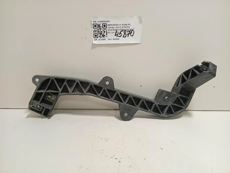 Staffa Sostegno Paraurti ANT SX A1666263631 Mercedes Classe ML W166 2012