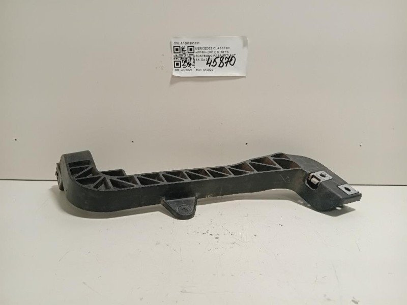 Staffa Sostegno Paraurti ANT SX A1666263631 Mercedes Classe ML W166 2012