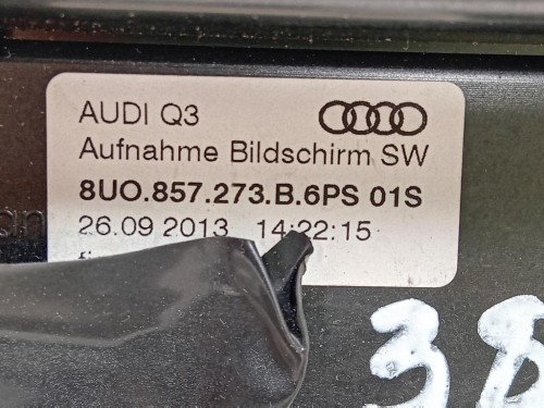Display Multimediale 8U0 857 273 B Audi Q3 8UB 2012