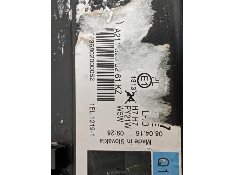 Proiettore ANT DX A2118200261 Mercedes Classe E W211 2002