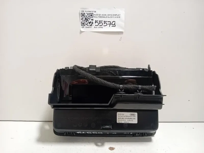 Display Multimediale 8UO857273B Audi Q3 8UB 2012