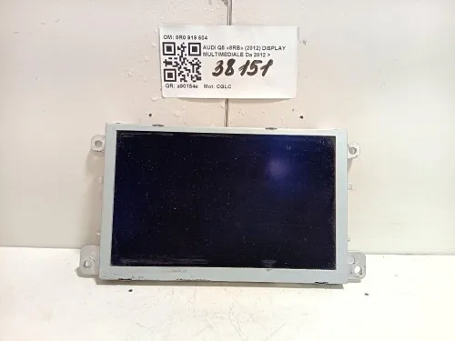 Display Multimediale 8R0919604 Audi Q5 8RB 2012