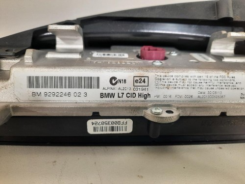 Display Multimediale F20 F21 F22 Bmw Serie 1 F20 Berlina 2012