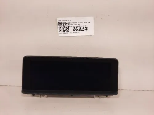 Display Multimediale F20 F21 F22 Bmw Serie 1 F20 Berlina 2012