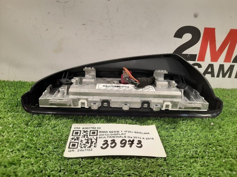 Display Multimediale 9262752 02 Bmw Serie 1 F20 Berlina 2012