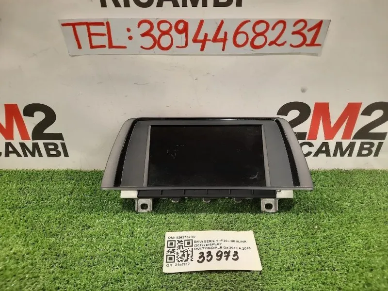 Display Multimediale 9262752 02 Bmw Serie 1 F20 Berlina 2012