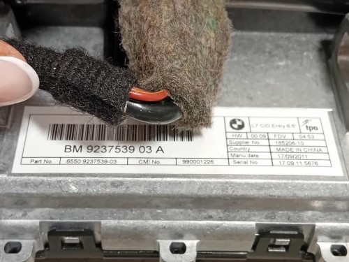 Display Multimediale 923753903 Bmw Serie 1 F20 Berlina 2012