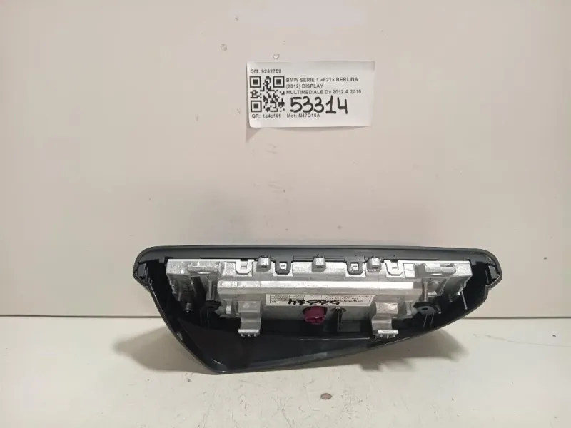 Display Multimediale 9262752 Bmw Serie 1 F20 Berlina 2012