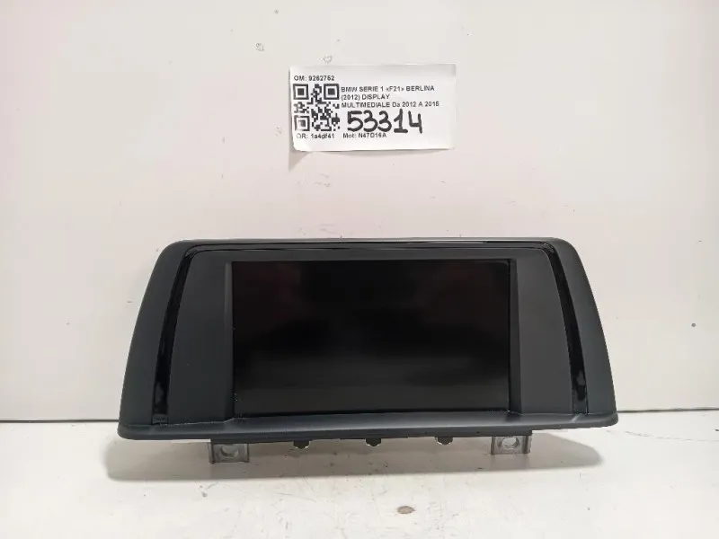 Display Multimediale 9262752 Bmw Serie 1 F20 Berlina 2012