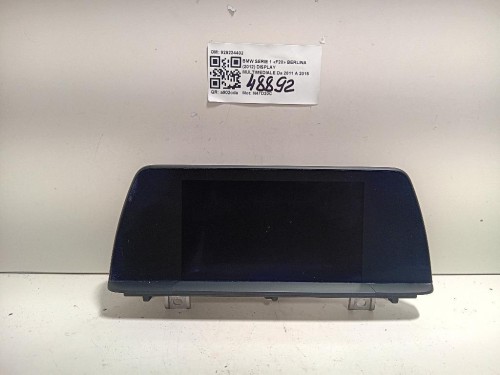 Display Multimediale 929224402 Bmw Serie 1 F20 Berlina 2012