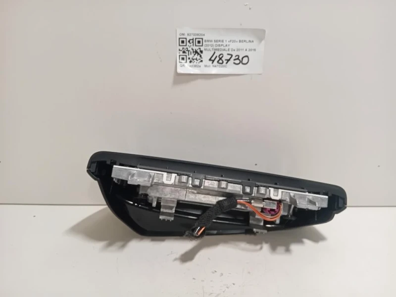 Display Multimediale 927039204 Bmw Serie 1 F20 Berlina 2012