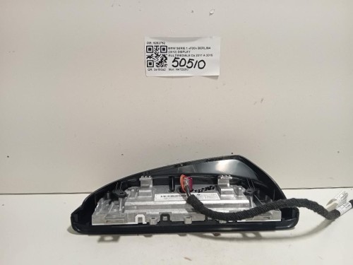 Display Multimediale 9262752 Bmw Serie 1 F20 Berlina 2012