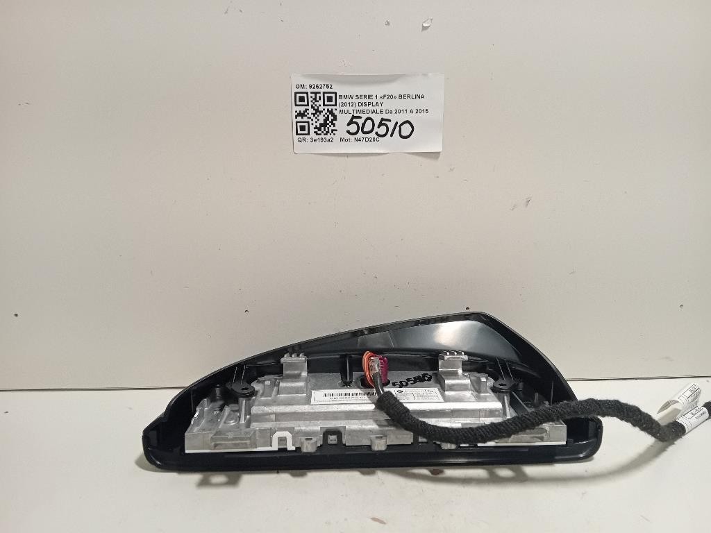 Display Multimediale 9262752 Bmw Serie 1 F20 Berlina 2012