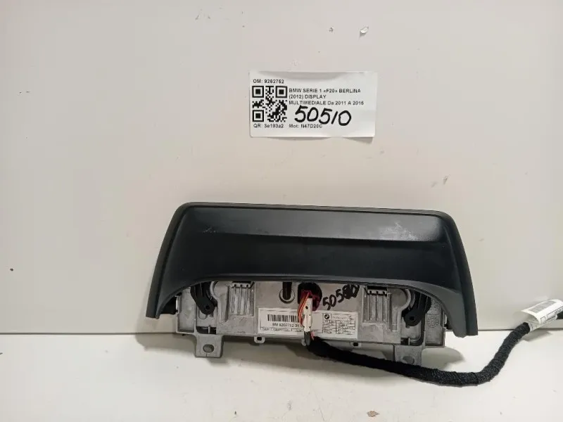 Display Multimediale 9262752 Bmw Serie 1 F20 Berlina 2012