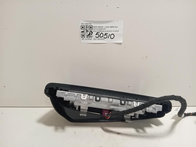 Display Multimediale 9262752 Bmw Serie 1 F20 Berlina 2012