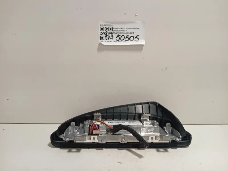 Display Multimediale 932212207 Bmw Serie 1 F20 Berlina 2012