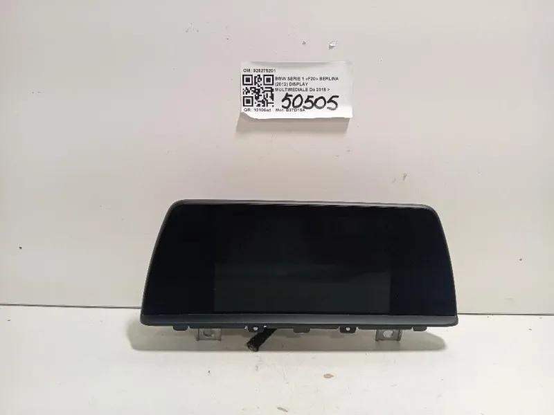 Display Multimediale 932212207 Bmw Serie 1 F20 Berlina 2012