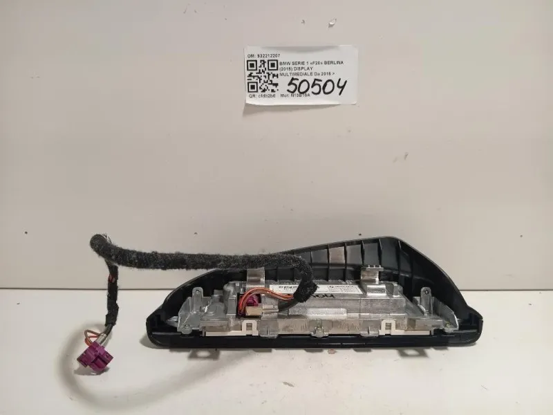 Display Multimediale 932212207 Bmw Serie 1 F20 Berlina 2015