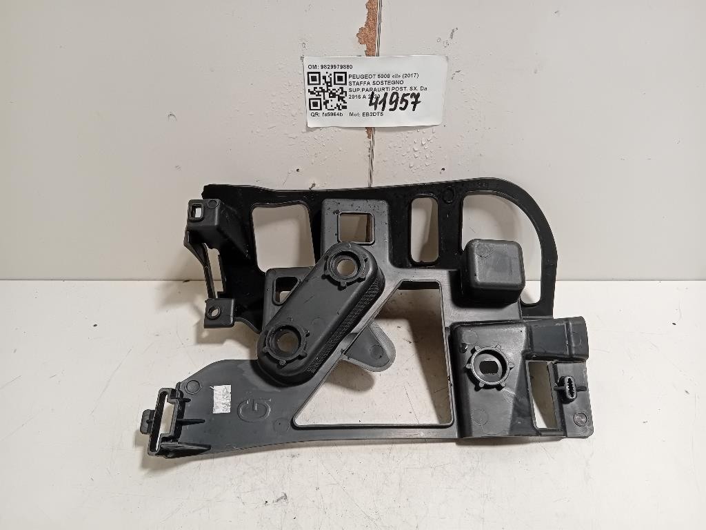 Staffa Sostegno Supparaurti POST SX 9829979880 Peugeot 5008 II 2017