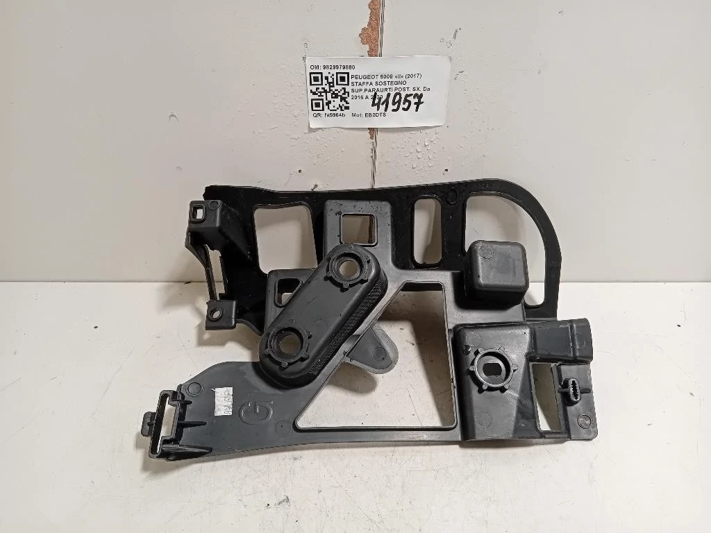 Staffa Sostegno Supparaurti POST SX 9829979880 Peugeot 5008 II 2017