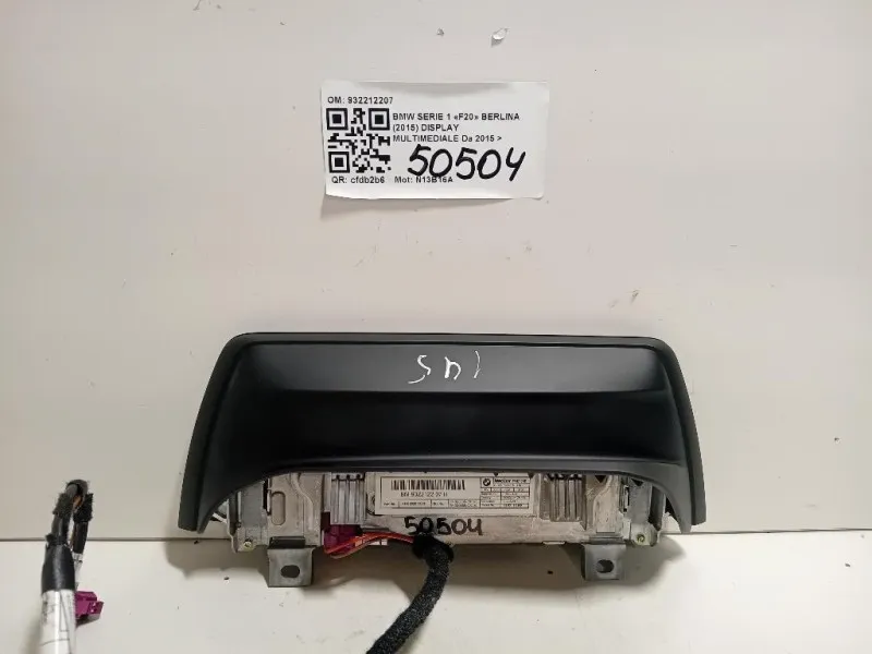 Display Multimediale 932212207 Bmw Serie 1 F20 Berlina 2015