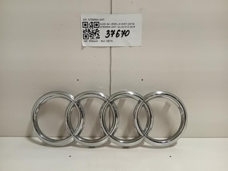 Stemma ANT 8T08536052ZZ Audi A4 8W5 Avant 2015