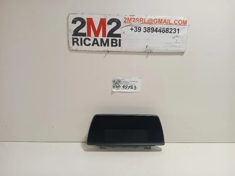 Display Multimediale 65506837128-03 Bmw Serie 1 F20 Berlina 2015