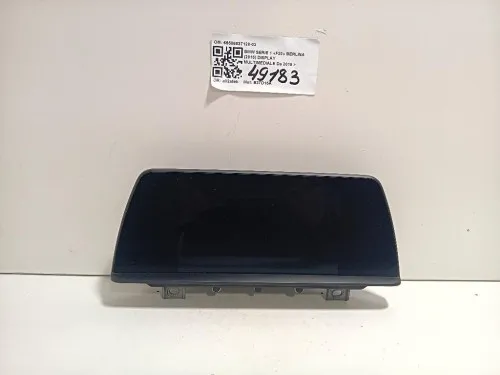 Display Multimediale 65506837128-03 Bmw Serie 1 F20 Berlina 2015