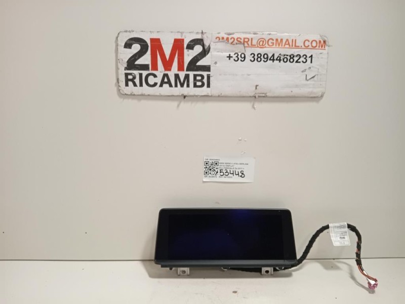 Display Multimediale 929224802 Bmw Serie 3 F30 Berlina 2012