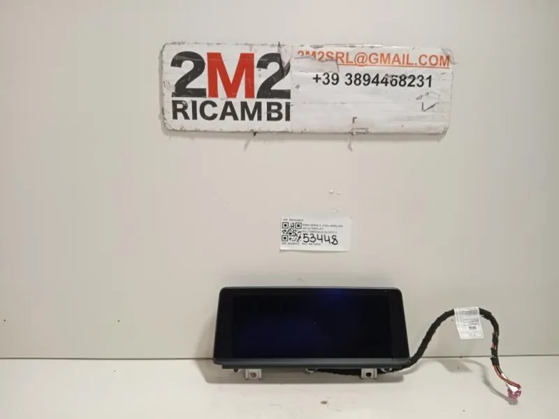Display Multimediale 929224802 Bmw Serie 3 F30 Berlina 2012