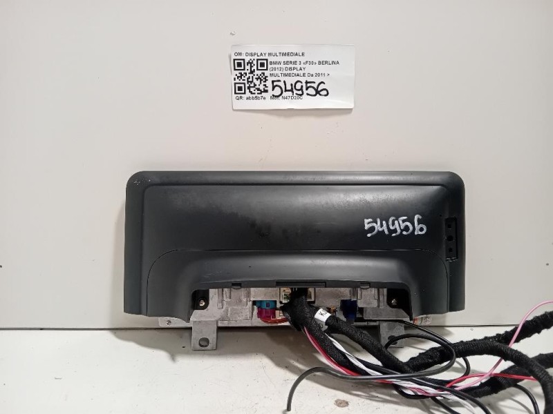 Display Multimediale DISPLAY MULTIMEDIALE Bmw Serie 3 F30 Berlina 2012