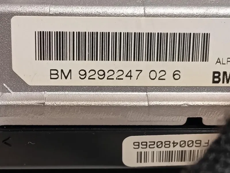 Display Multimediale 929224702 Bmw Serie 3 F30 Berlina 2012