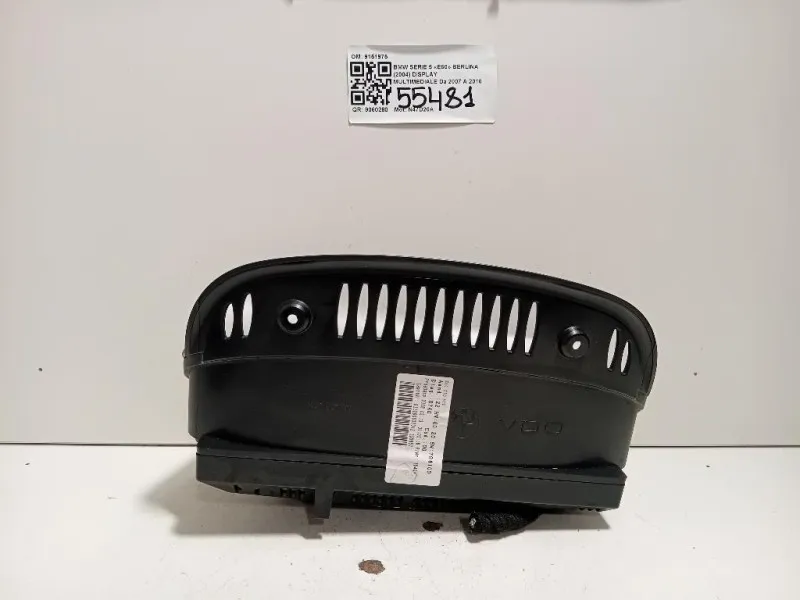 Display Multimediale 9151975 Bmw Serie 5 E60 Berlina 2004