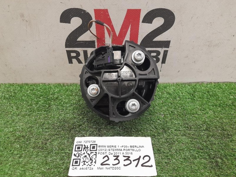 Stemma Portello POST 7270728 Bmw Serie 1 F20 Berlina 2012