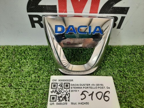 Stemma Portello POST 908890920R Dacia Duster II 2018