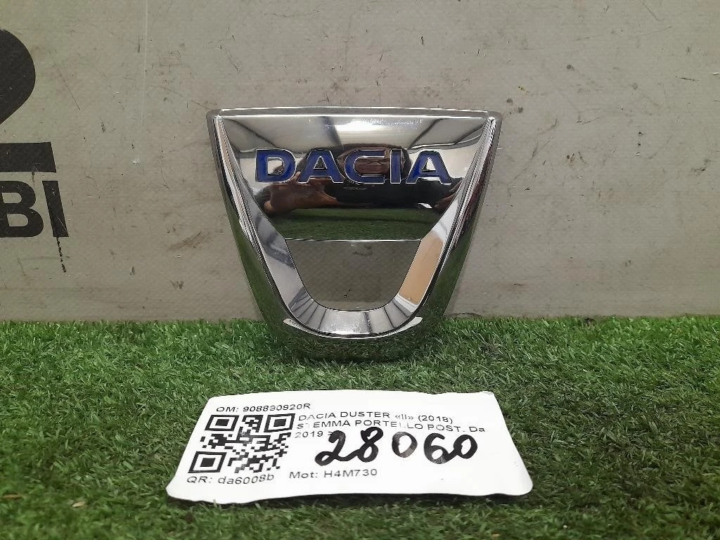 Stemma Portello POST 908890920R Dacia Duster II 2018