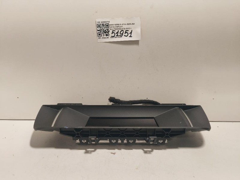Display Multimediale 928900702 Bmw Serie 5 F10 Berlina 2012
