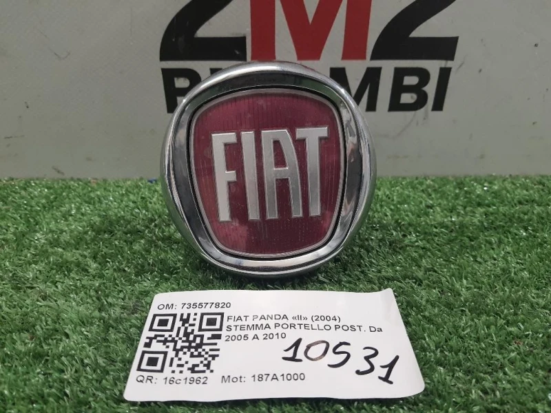 Stemma Portello POST 735577820 Fiat Panda II 2004