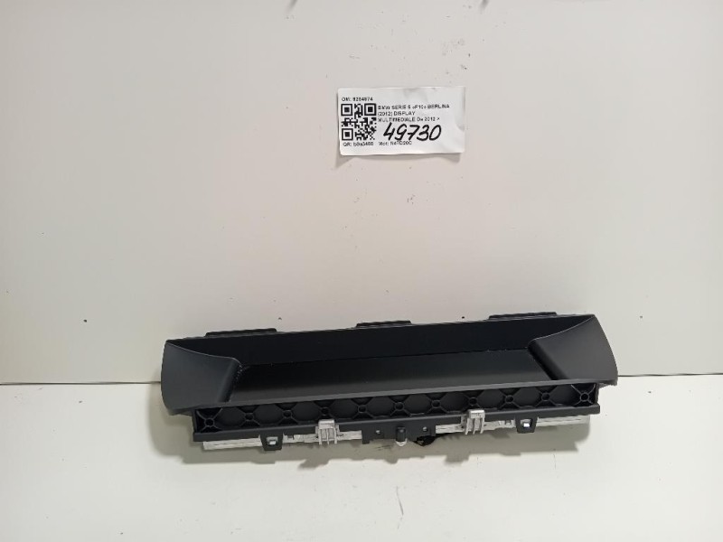 Display Multimediale 9284974 Bmw Serie 5 F10 Berlina 2012