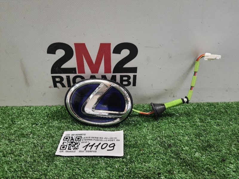 Stemma Portello POST 891A048010 Lexus Serie RX IV 2016