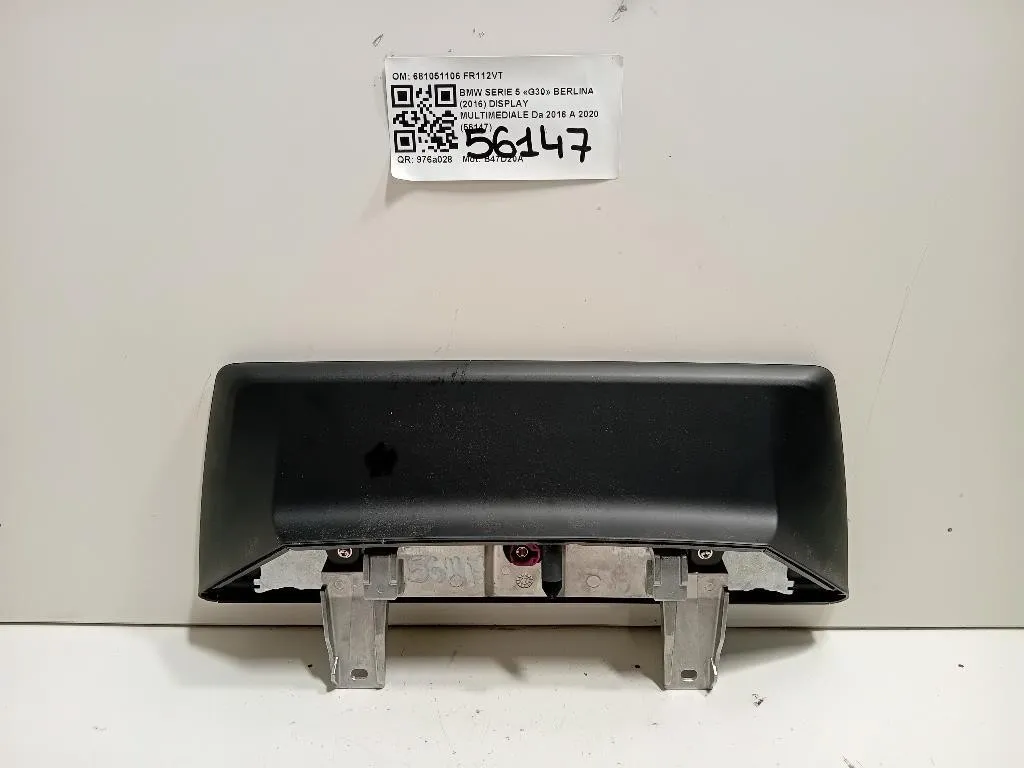 Display Multimediale 681051106 Bmw Serie 5 G30 Berlina 2016