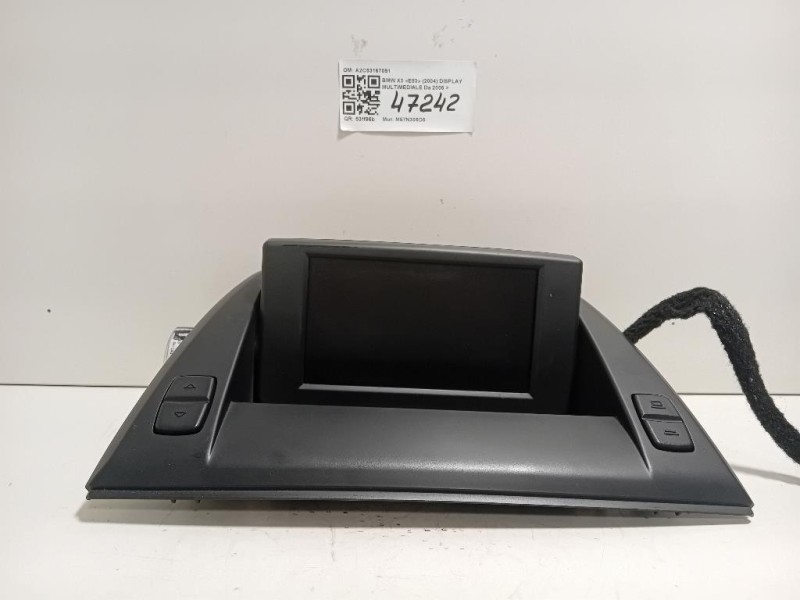 Display Multimediale A2C53167091 SCHERMO DISPLAY NAVIGATORE Bmw X3 E83 2004
