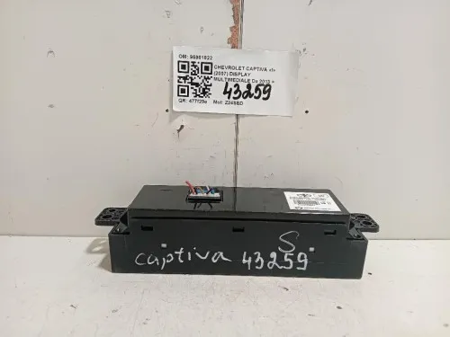 Display Multimediale 95981822 Chevrolet Captiva I 2007